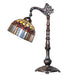 Meyda Lighting Lighting 20" High Tiffany Candice Bridge Arm Table Lamp