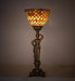 Meyda Lighting Lighting 20" High Tiffany Fishscale Accent Lamp