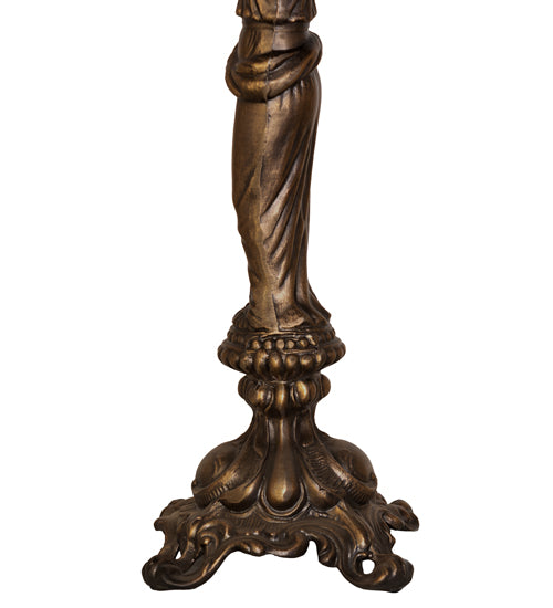 Meyda Lighting Lighting 20" High Tiffany Fishscale Accent Lamp