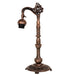 Meyda Lighting Lighting 20" High Tiffany Roman Bridge Arm Table Lamp