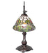 Meyda Lighting Lighting 20" High Tiffany Rosebush Bridge Arm Desk Lamp