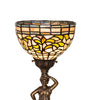 Meyda Lighting Lighting 20" High Tiffany Turning Leaf Accent Lamp