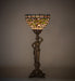 Meyda Lighting Lighting 20" High Tiffany Turning Leaf Accent Lamp