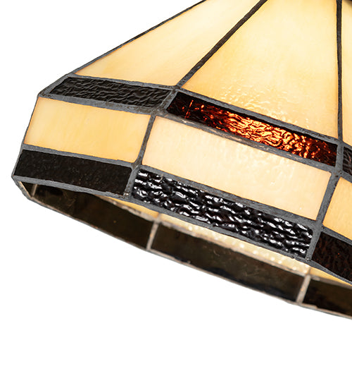 Meyda Lighting Lighting 20" High Topridge Bridge Arm Table Lamp