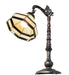 Meyda Lighting Lighting 20" High Topridge Bridge Arm Table Lamp