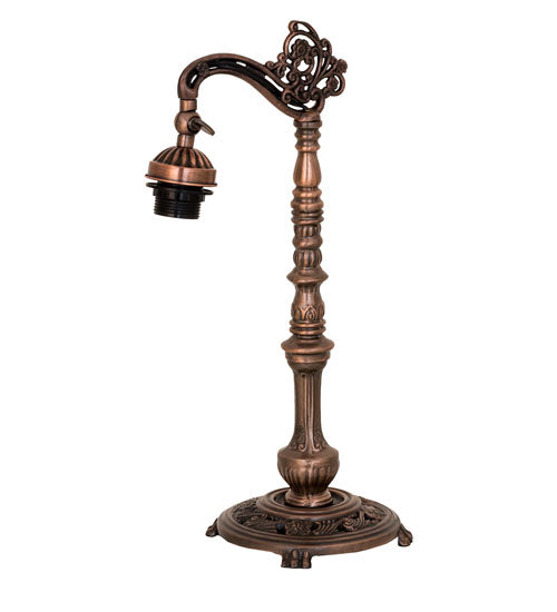 Meyda Lighting Lighting 20" High Willow Jadestone Bridge Arm Table Lamp