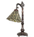 Meyda Lighting Lighting 20" High Willow Jadestone Bridge Arm Table Lamp