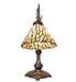 Meyda Lighting Lighting 20" High Willow Jadestone Bridge Arm Table Lamp