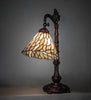 Meyda Lighting Lighting 20" High Willow Jadestone Bridge Arm Table Lamp