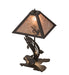 Meyda Lighting Lighting 21.5" High Leaping Trout Table Lamp