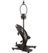 Meyda Lighting Lighting 21.5" High Leaping Trout Table Lamp