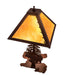 Meyda Lighting Lighting 21"H Moose on the Loose Table Lamp