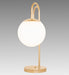 Meyda Lighting Lighting 21" High Bola Deux 2 Light Table Lamp