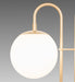 Meyda Lighting Lighting 21" High Bola Deux 2 Light Table Lamp