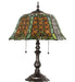 Meyda Lighting Lighting 21" High Duffner & Kimberly Shell & Diamond Table Lamp