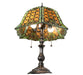 Meyda Lighting Lighting 21" High Duffner & Kimberly Shell & Diamond Table Lamp