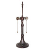 Meyda Lighting Lighting 21" High Jeweled Rose 2 Light "S" Cluster Table Base