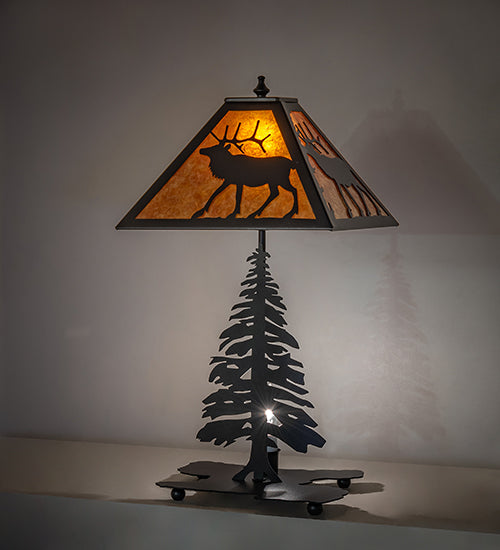 Meyda Lighting Lighting 21" High Lone Elk Accent Lamp