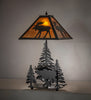 Meyda Lighting Lighting 21" High Lone Moose Accent Lamp