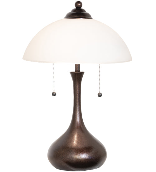 Meyda Lighting Lighting 21" High Metro Frosty Glass Table Lamp