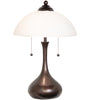 Meyda Lighting Lighting 21" High Metro Frosty Glass Table Lamp