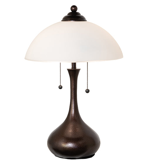 Meyda Lighting Lighting 21" High Metro Frosty Glass Table Lamp