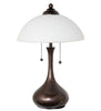 Meyda Lighting Lighting 21" High Metro Frosty Glass Table Lamp