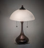 Meyda Lighting Lighting 21" High Metro Frosty Glass Table Lamp