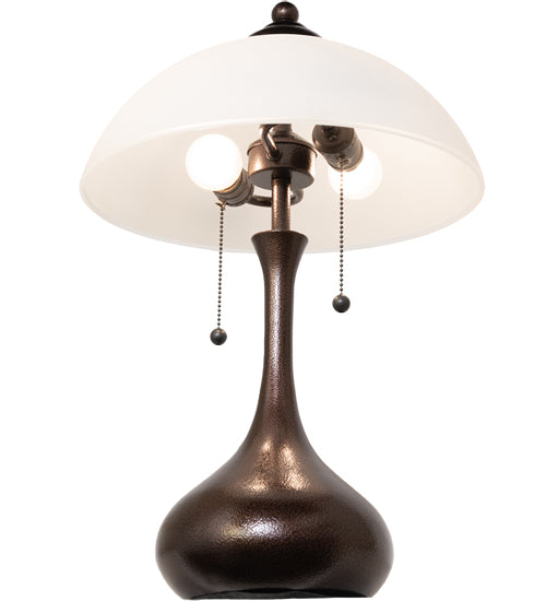 Meyda Lighting Lighting 21" High Metro Frosty Glass Table Lamp