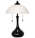 Meyda Lighting Lighting 21" High Metro Frosty Glass Table Lamp