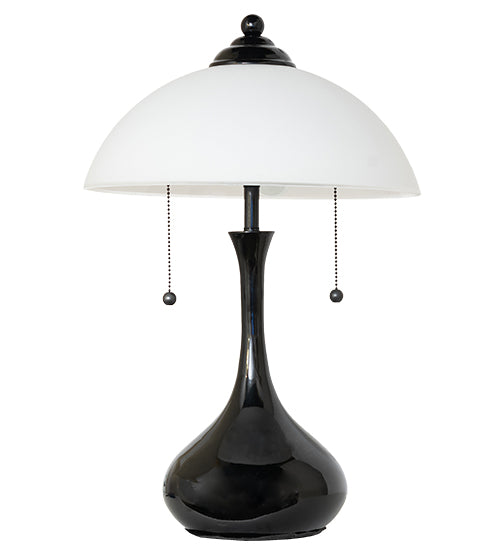Meyda Lighting Lighting 21" High Metro Frosty Glass Table Lamp