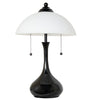 Meyda Lighting Lighting 21" High Metro Frosty Glass Table Lamp