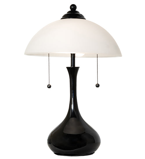 Meyda Lighting Lighting 21" High Metro Frosty Glass Table Lamp