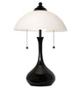 Meyda Lighting Lighting 21" High Metro Frosty Glass Table Lamp