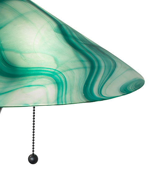 Meyda Lighting Lighting 21" High Metro Mente Swirl Glass Table Lamp