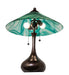Meyda Lighting Lighting 21" High Metro Mente Swirl Table Lamp