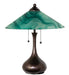 Meyda Lighting Lighting 21" High Metro Mente Swirl Table Lamp