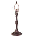 Meyda Lighting Lighting 21" High Reverse Painted Roses Table Lamp