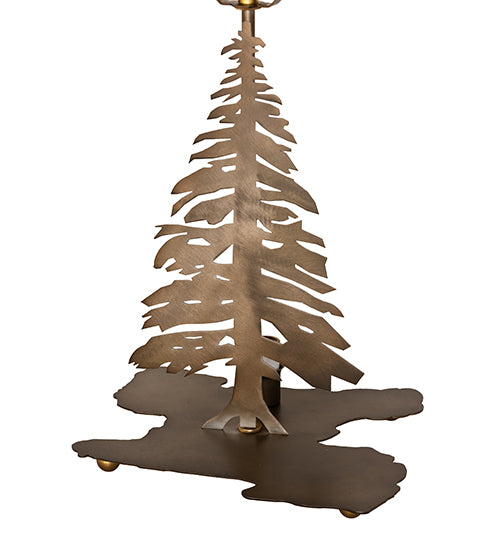 Meyda Lighting Lighting 21" High Tall Pines Table Lamp