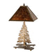 Meyda Lighting Lighting 21" High Tall Pines Table Lamp