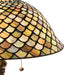 Meyda Lighting Lighting 21" High Tiffany Fishscale Table Lamp