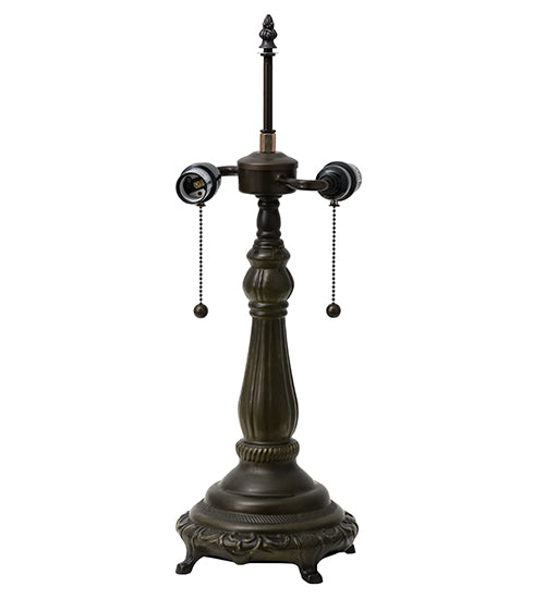 Meyda Lighting Lighting 21" High Tiffany Fishscale Table Lamp