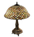 Meyda Lighting Lighting 21" High Tiffany Fishscale Table Lamp