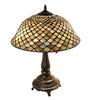 Meyda Lighting Lighting 21" High Tiffany Fishscale Table Lamp