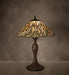 Meyda Lighting Lighting 21" High Willow Jadestone Table Lamp