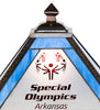Meyda Lighting Lighting 22" High Personalized Arkansas Special Olympics Table Lamp