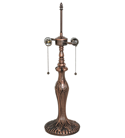 Meyda Lighting Lighting 23" High Diamond & Jewel Recurve Table Lamp