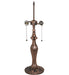 Meyda Lighting Lighting 23" High Diamond & Jewel Recurve Table Lamp