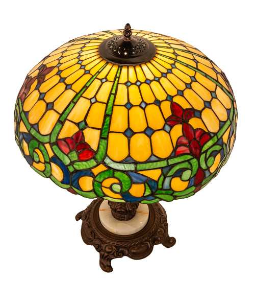 Meyda Lighting Lighting 23" High Duffner & Kimberly Colonial Table Lamp