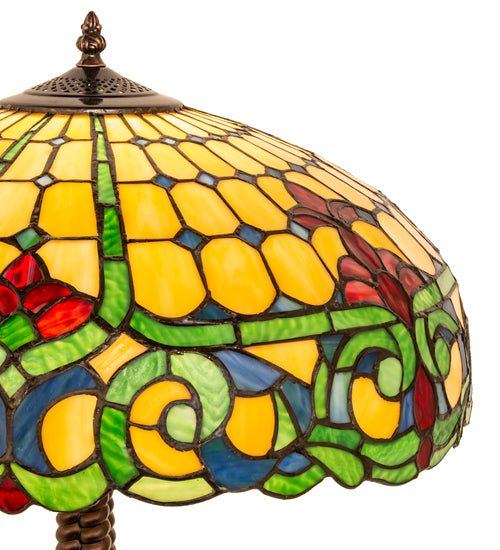 Meyda Lighting Lighting 23" High Duffner & Kimberly Colonial Table Lamp